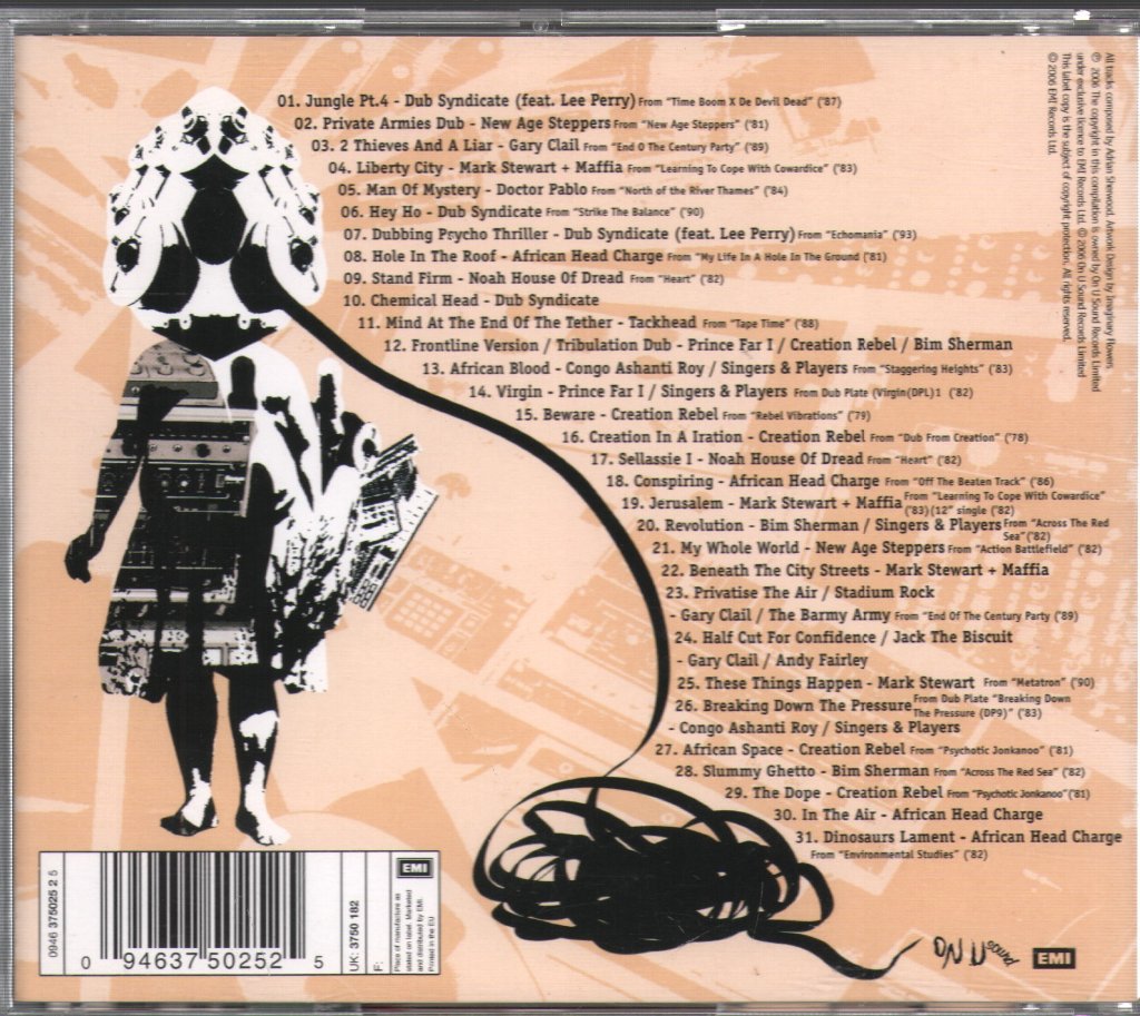 Various Artists - On-U Sound Crash: Slash & Mix - Adrian Sherwood - Cd