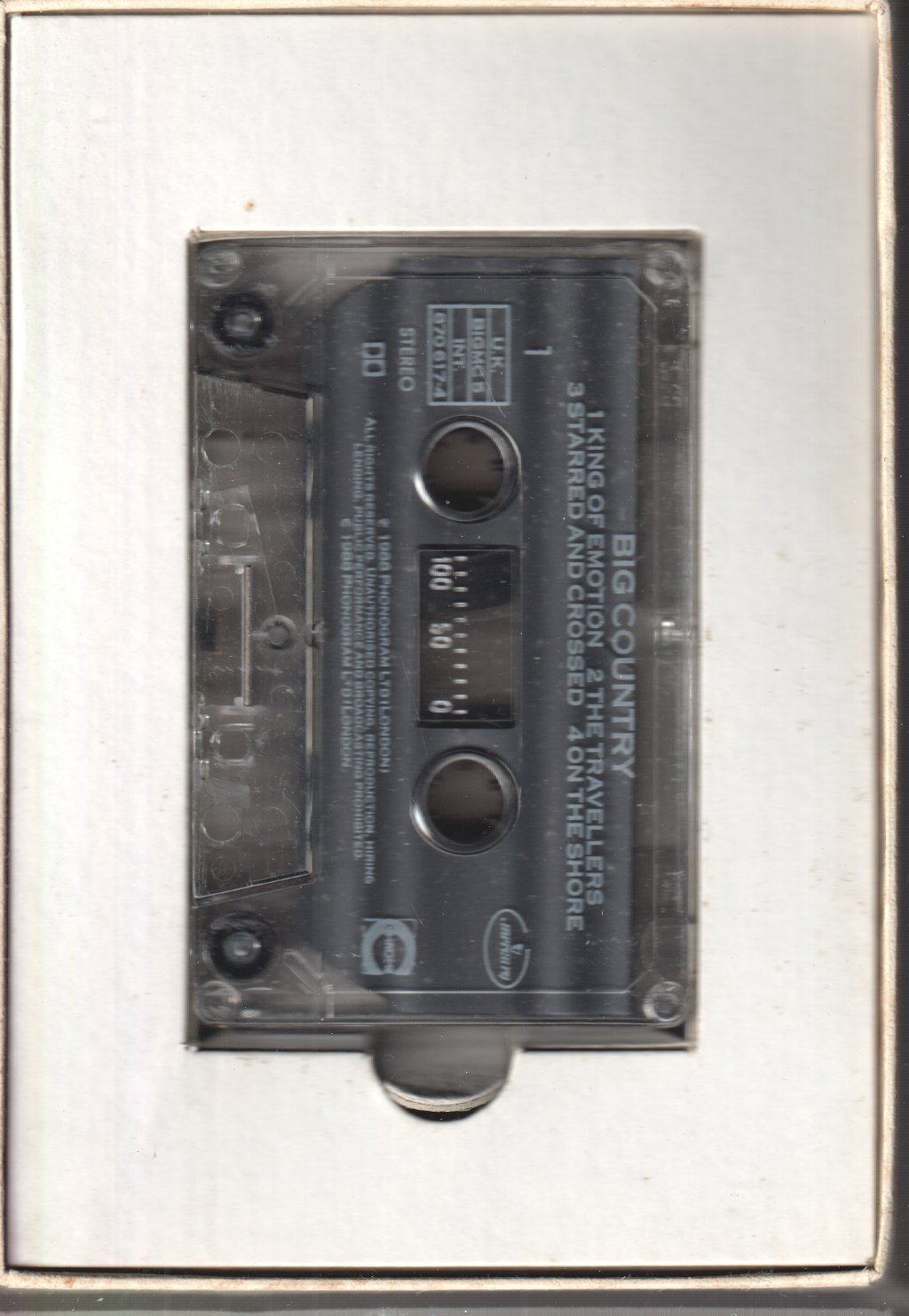 Big Country - King Of Emotion - Cassette