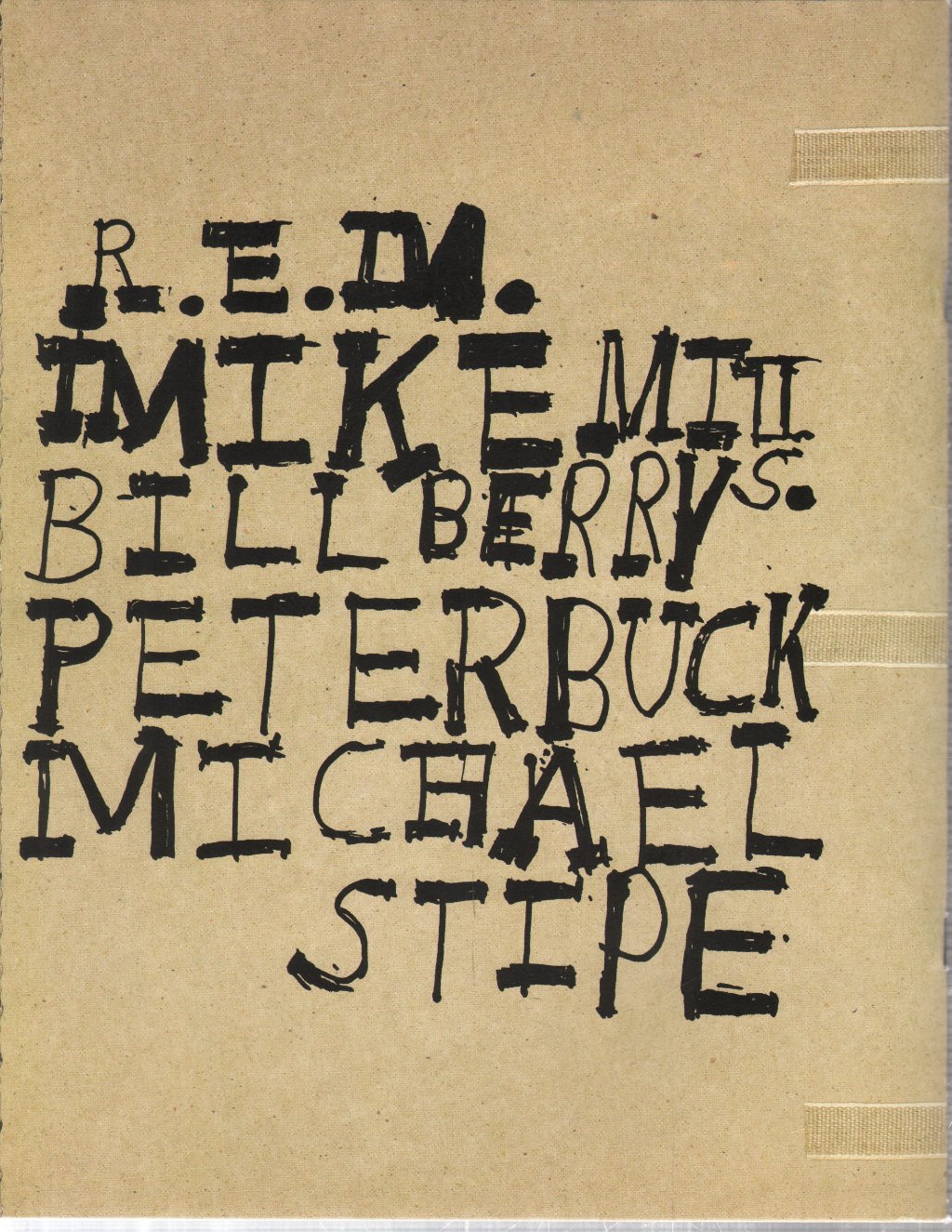 REM - Green World Tour 1989 - Tour Programme