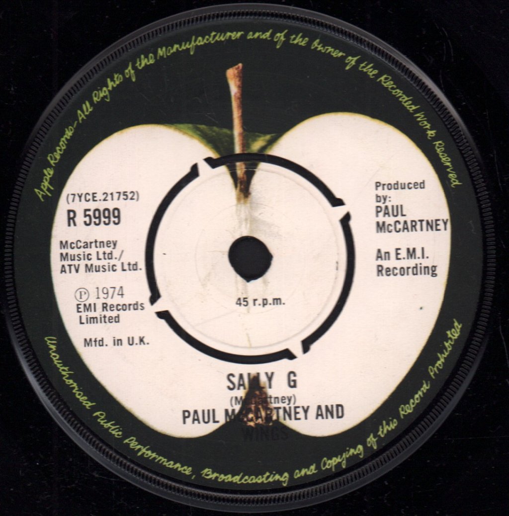 Paul McCartney And Wings - Junior's Farm - 7 Inch