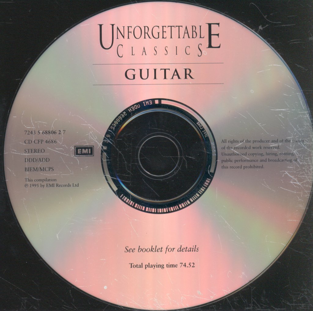 Various Artists - Unforgettable Classics - Guitar - Cd