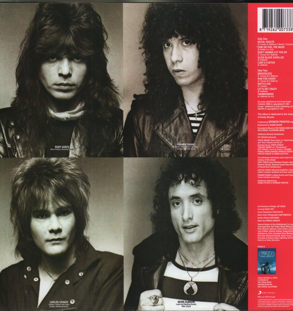 Quiet Riot - Metal Health - Lp