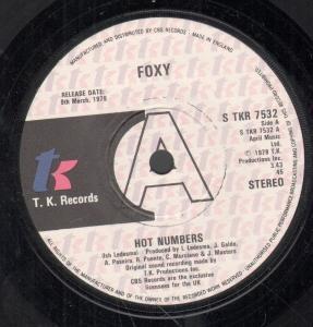 Foxy - Hot Numbers - 7 Inch
