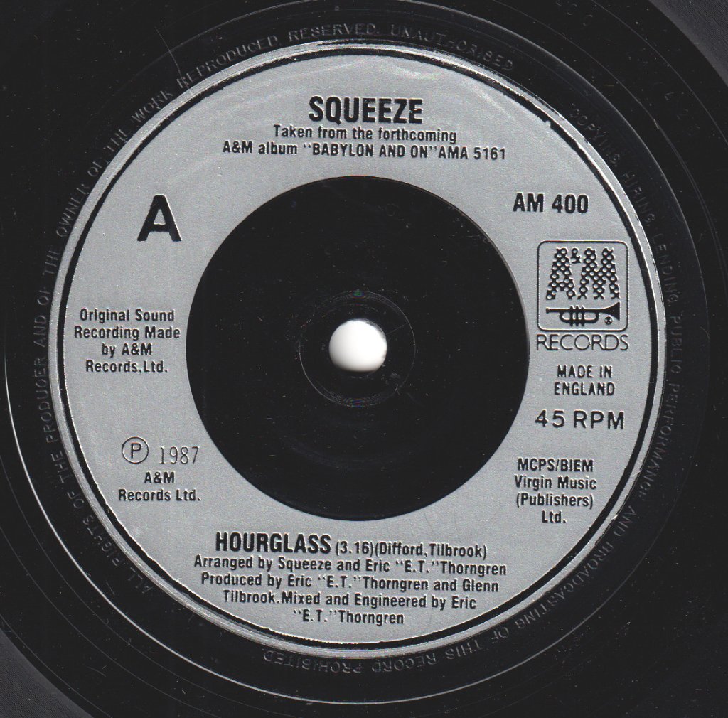 Squeeze - Hourglass - 7 Inch