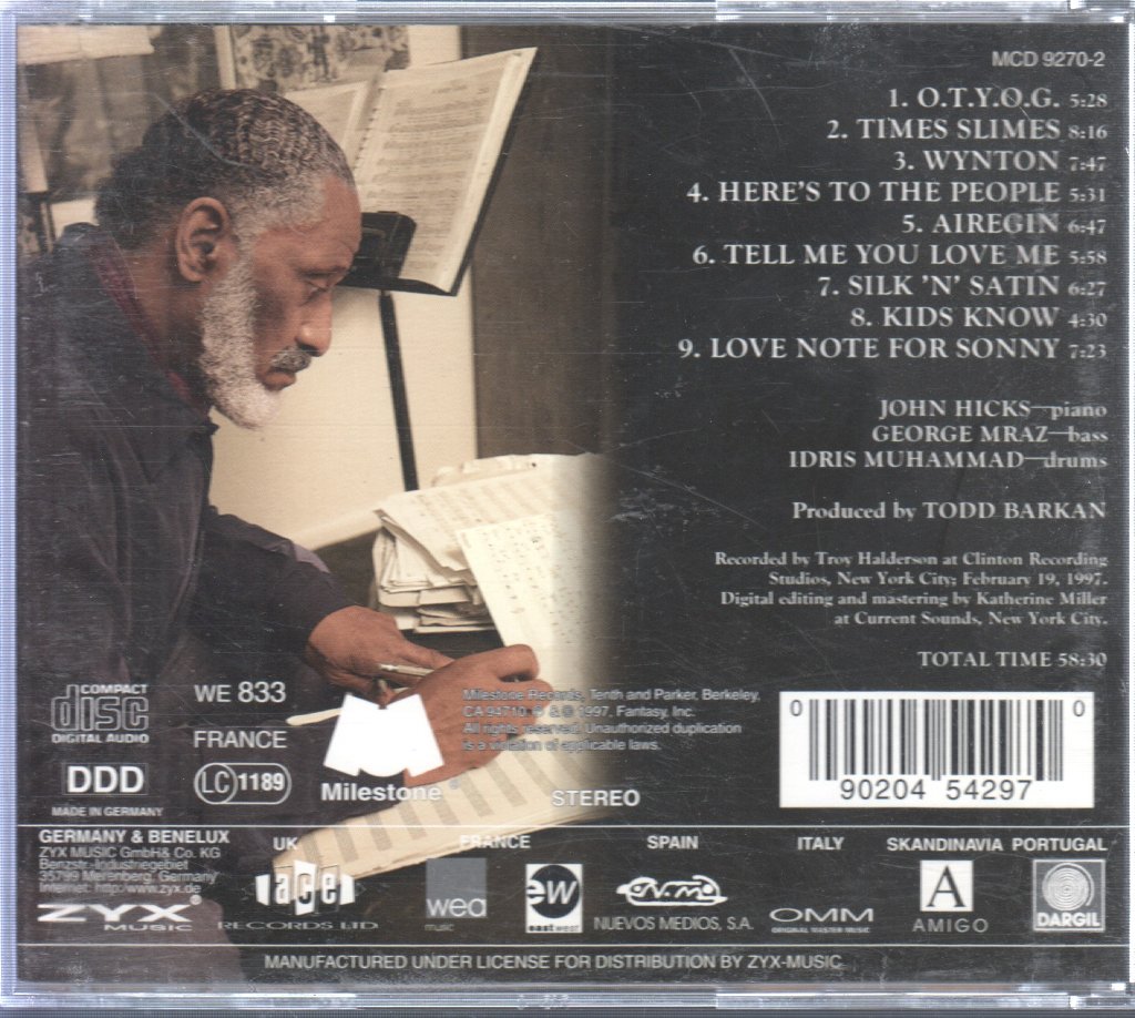 Keystone Trio - Newklear Music - The Songs Of Sonny Rollins - Cd