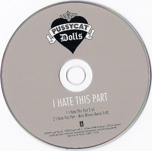 Pussycat Dolls - I Hate This Part - Cd