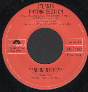 Atlanta Rhythm Section - Neon Nights - 7 Inch