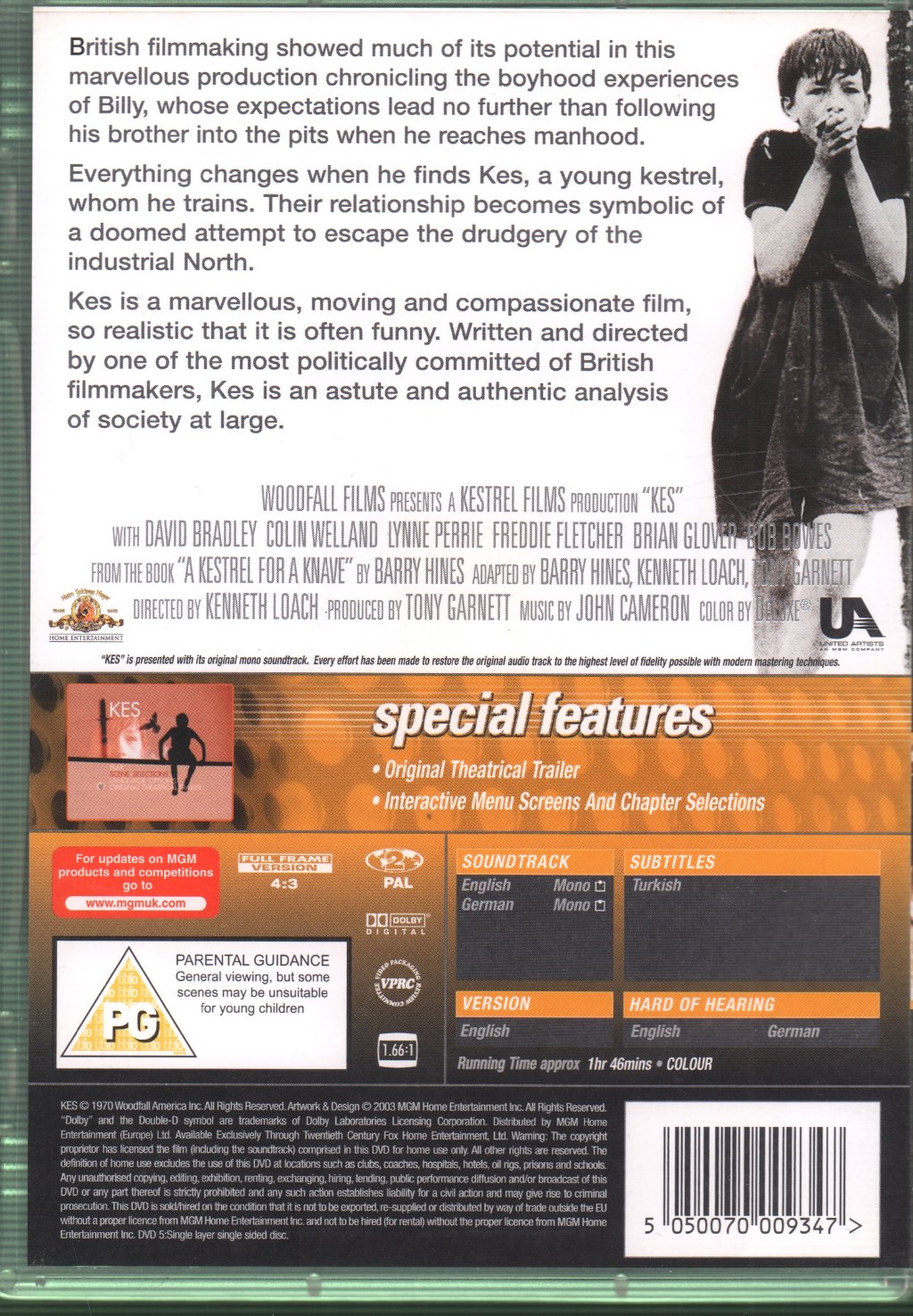 Kes - Kes - Dvd