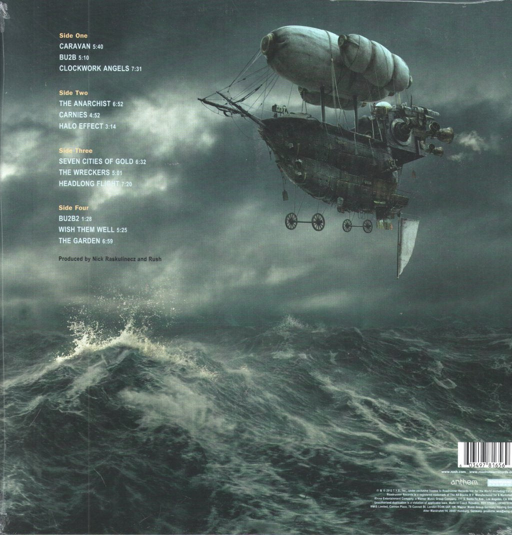 Rush - Clockwork Angels (Rocktober 2025) - Double Lp