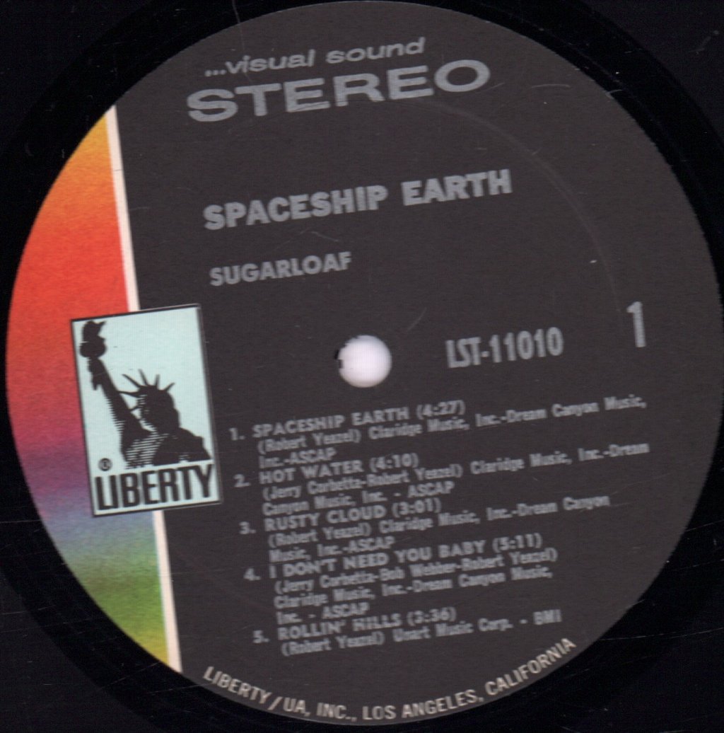 Sugarloaf - Spaceship Earth - Lp