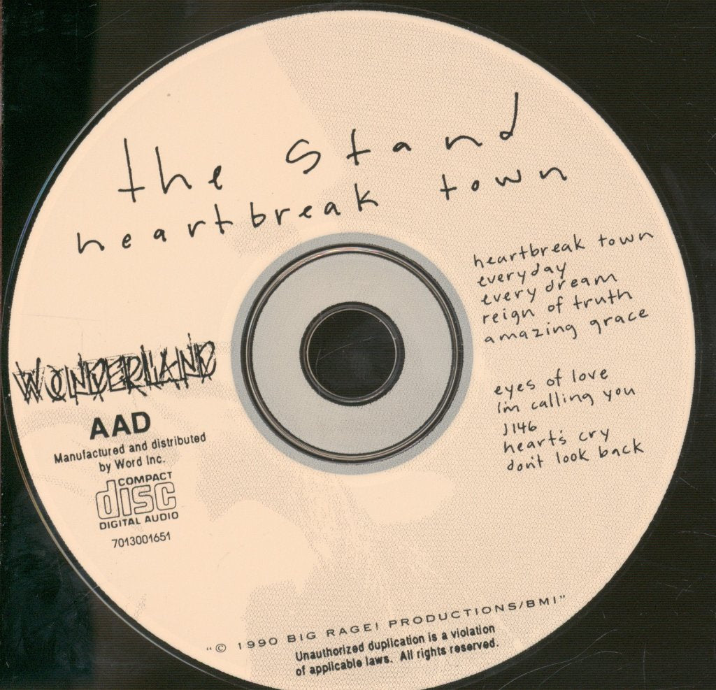 Stand - Heartbreak Town - Cd
