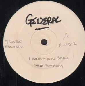 Mike Anthony / Senior San - I Want You Back / Nah Go Pray - 12 Inch