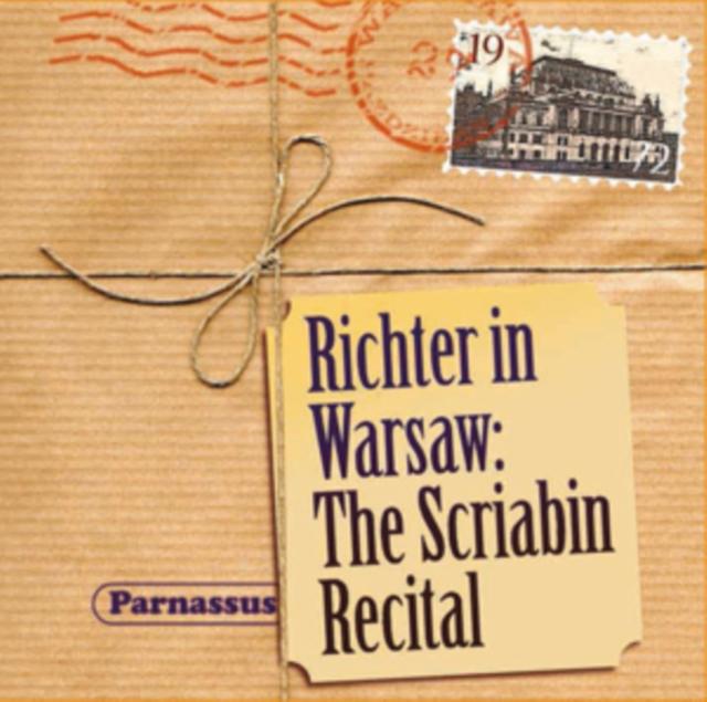 Sviatoslav Richter - Richter In Warsaw: the Scriabin Recital - Cd