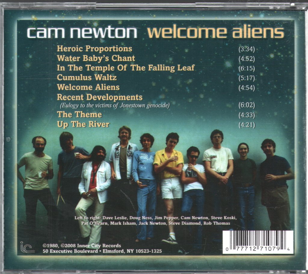 Cam Newton - Welcome Aliens - Cd