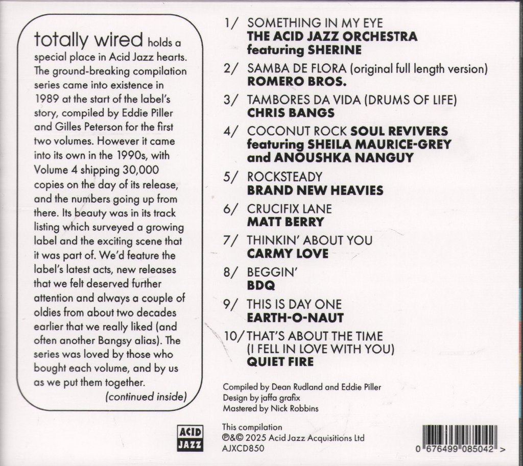 Various Artists - Totally Wired (A New Collection From Acid Jazz) - Cd