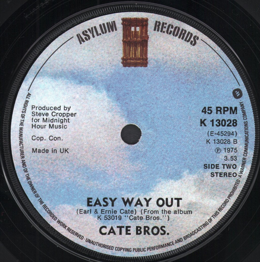 Cate Brothers - Union Man - 7 Inch