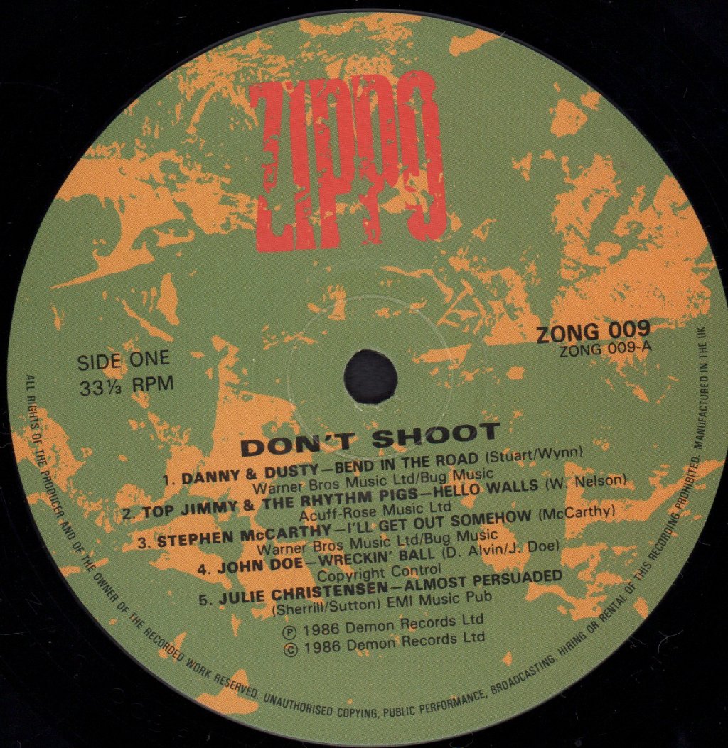 Various Artists - Don't Shoot - Lp