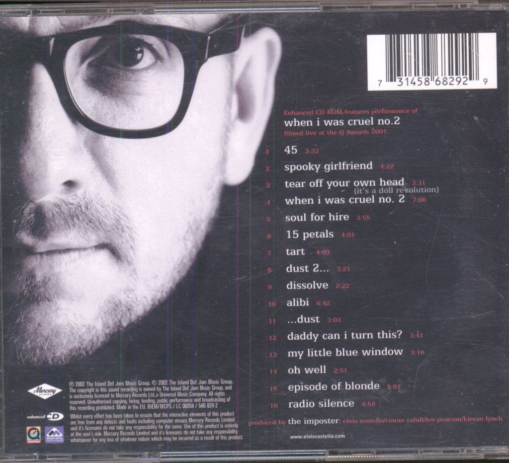 Elvis Costello - When I Was Cruel - Cd