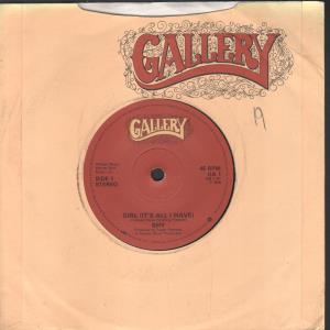 Shy (Late 70'S Pop/Rock Group) - Girl (It's All I Have) - 7 Inch