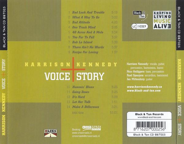 Harrison Kennedy - Voice + Story - Cd