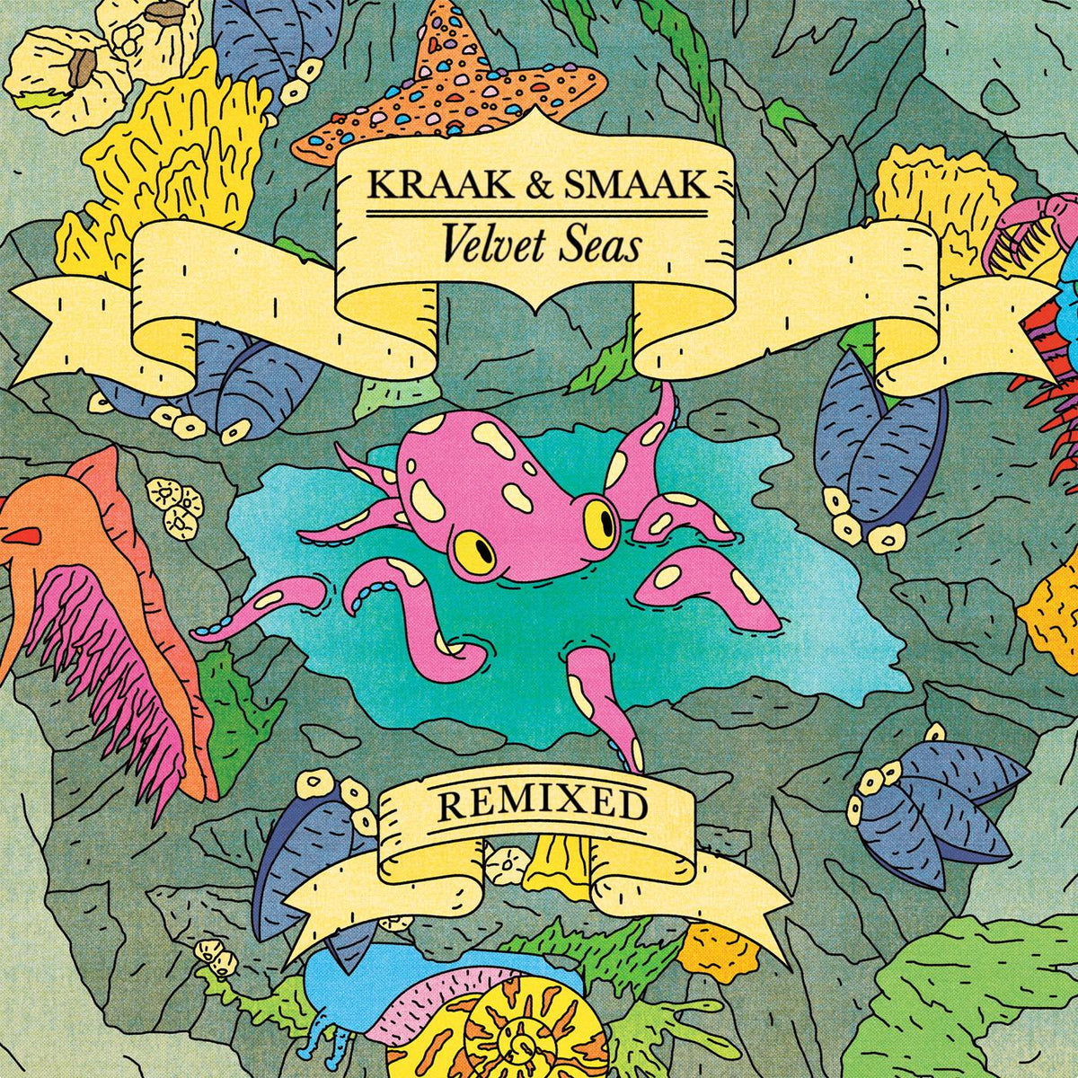 kraak and smaak - Velvet Seas Remixed - Lp