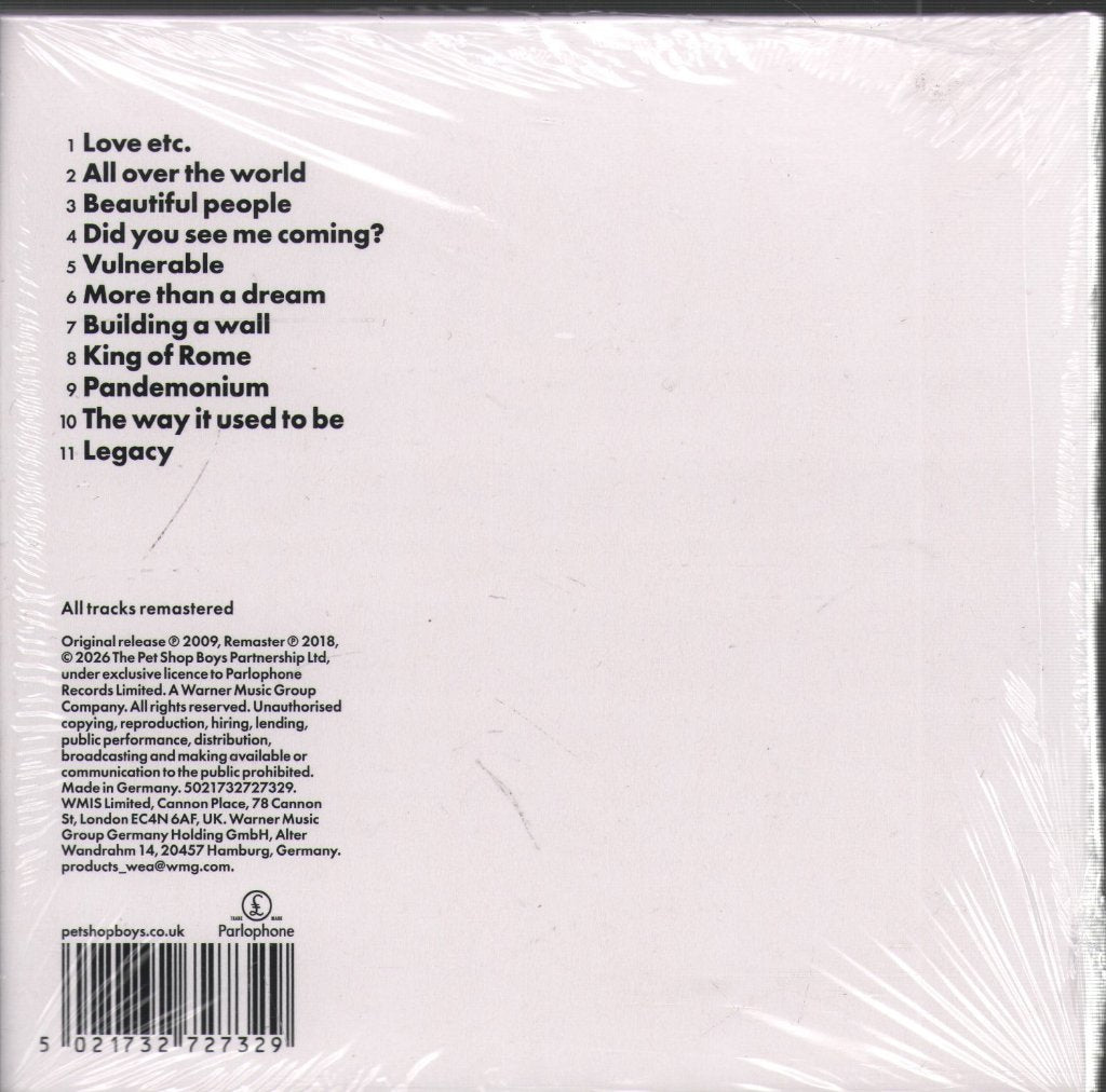 Pet Shop Boys - Yes - Cd