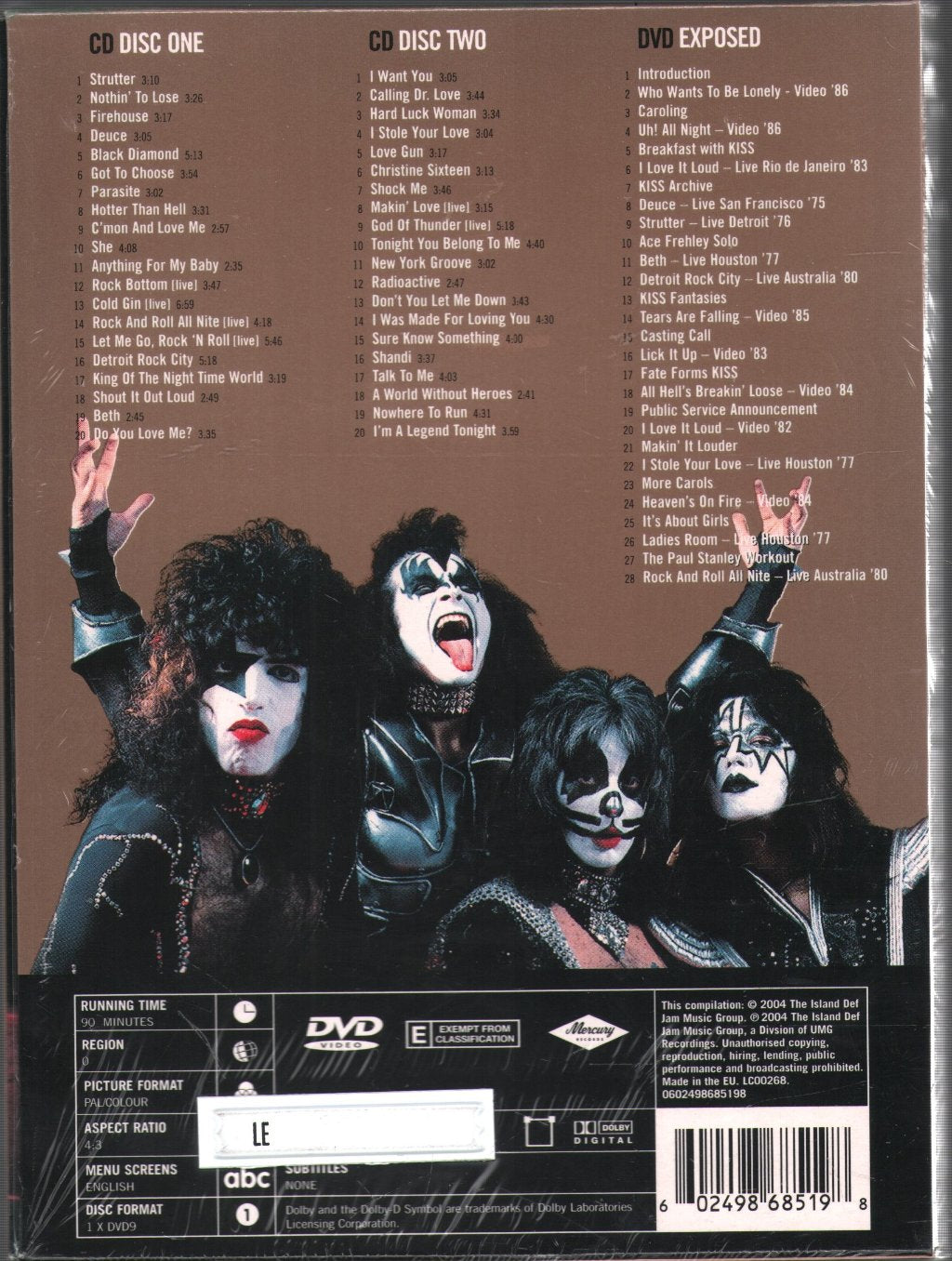 Kiss - Gold (Sound + Vision Deluxe) - Cd Set