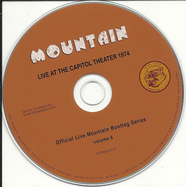 Mountain - Capitol Theater, Passaic, New Jersey, 1974 - Cd