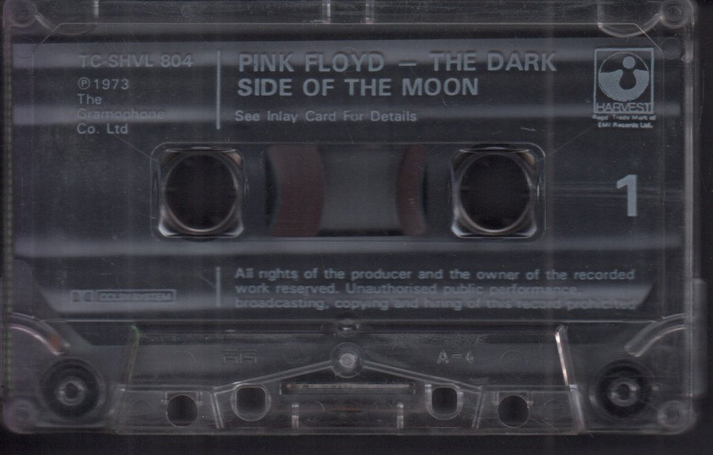 Pink Floyd - Dark Side Of The Moon - Cassette
