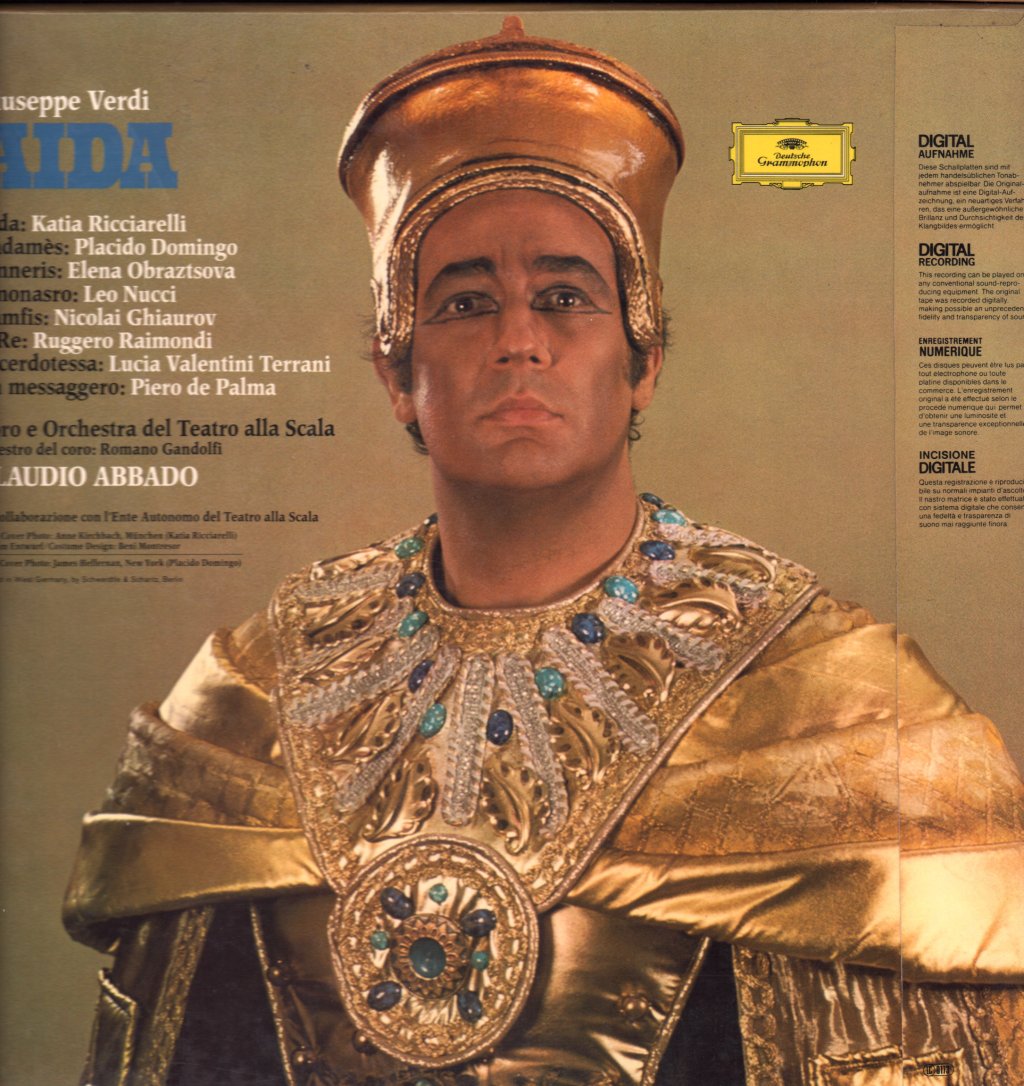 Giuseppe Verdi - Aida - Lp Box Set