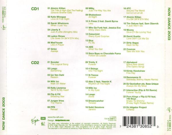 Various Artists - Now Dance 2003 - Double Cd