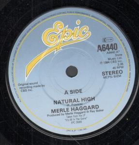 Merle Haggard - Natural High - 7 Inch