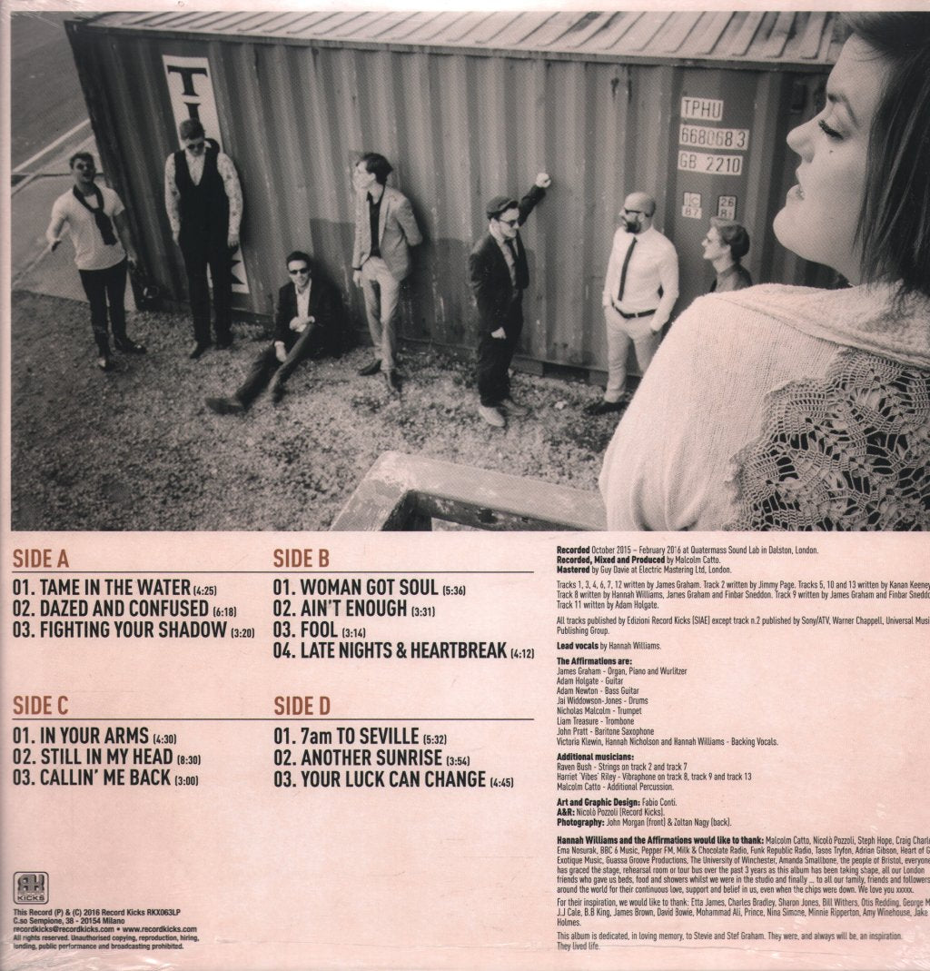 Hannah Williams and the Affirmations - Late Nights & Heartbreak (10th Anniversary Edition) - Lp
