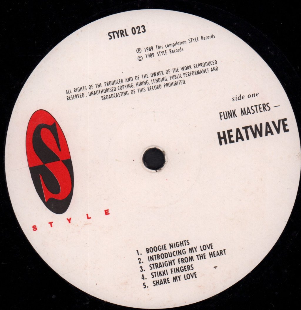 Heatwave - Funk Masters - Lp