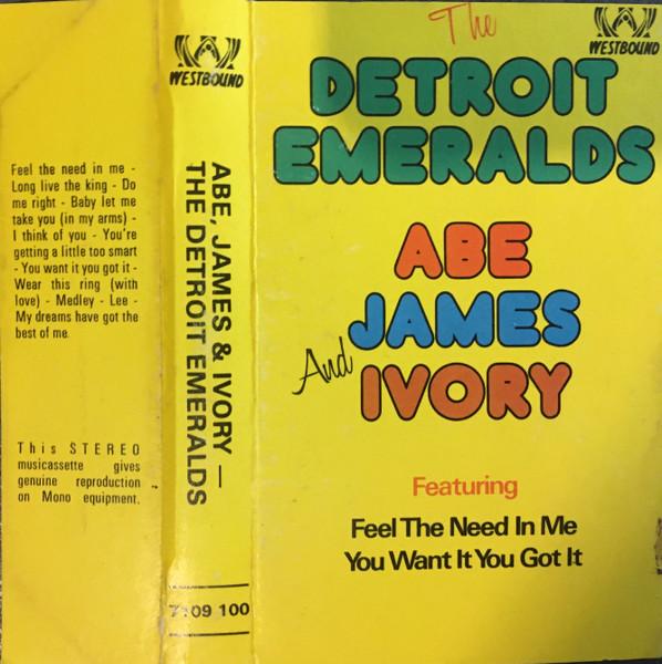 Detroit Emeralds - Abe, James and Ivory - Cassette