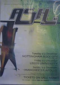 Ash (Irish Group) - Sjm Concerts By Arrangement With Helter Skelter Present - Poster