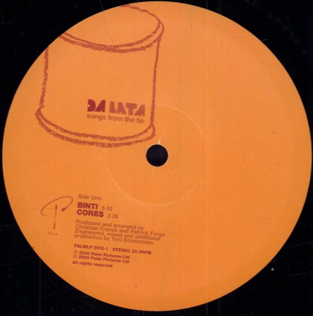 Da Lata - Songs From The Tin - Double Lp