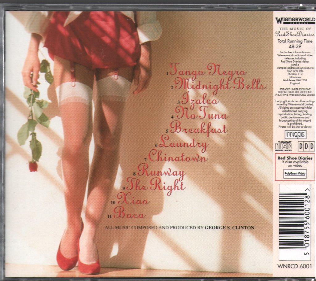 George S. Clinton - Music Of Red Shoe Diaries - Cd