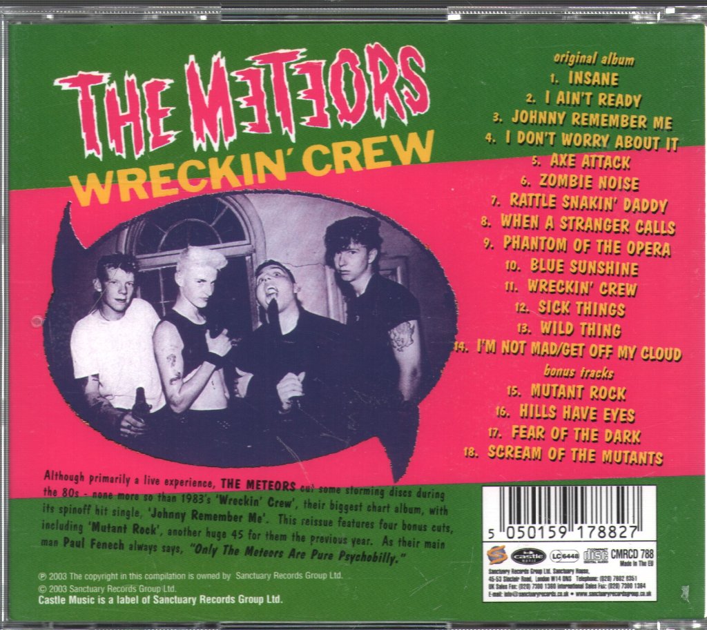 Meteors - Wreckin' Crew - Cd