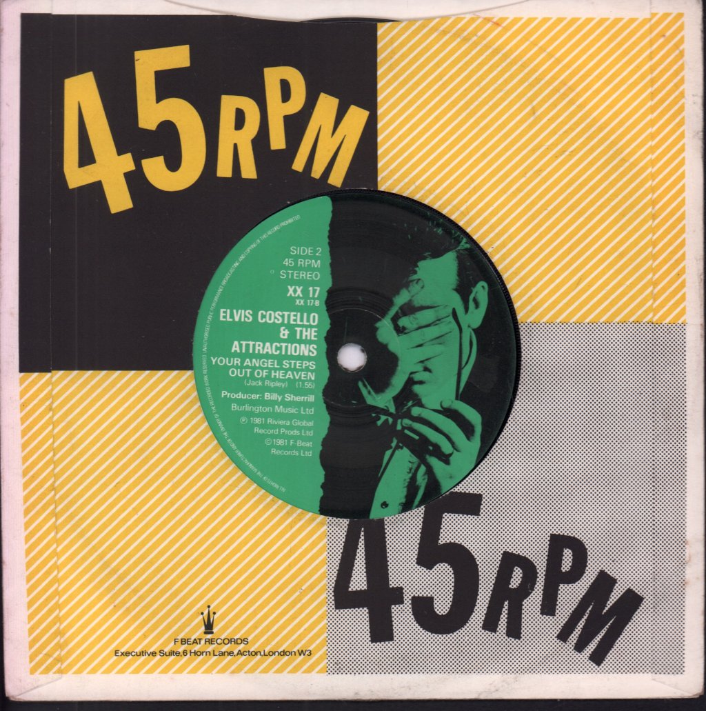 Elvis Costello - Good Year For The Roses - 7 Inch