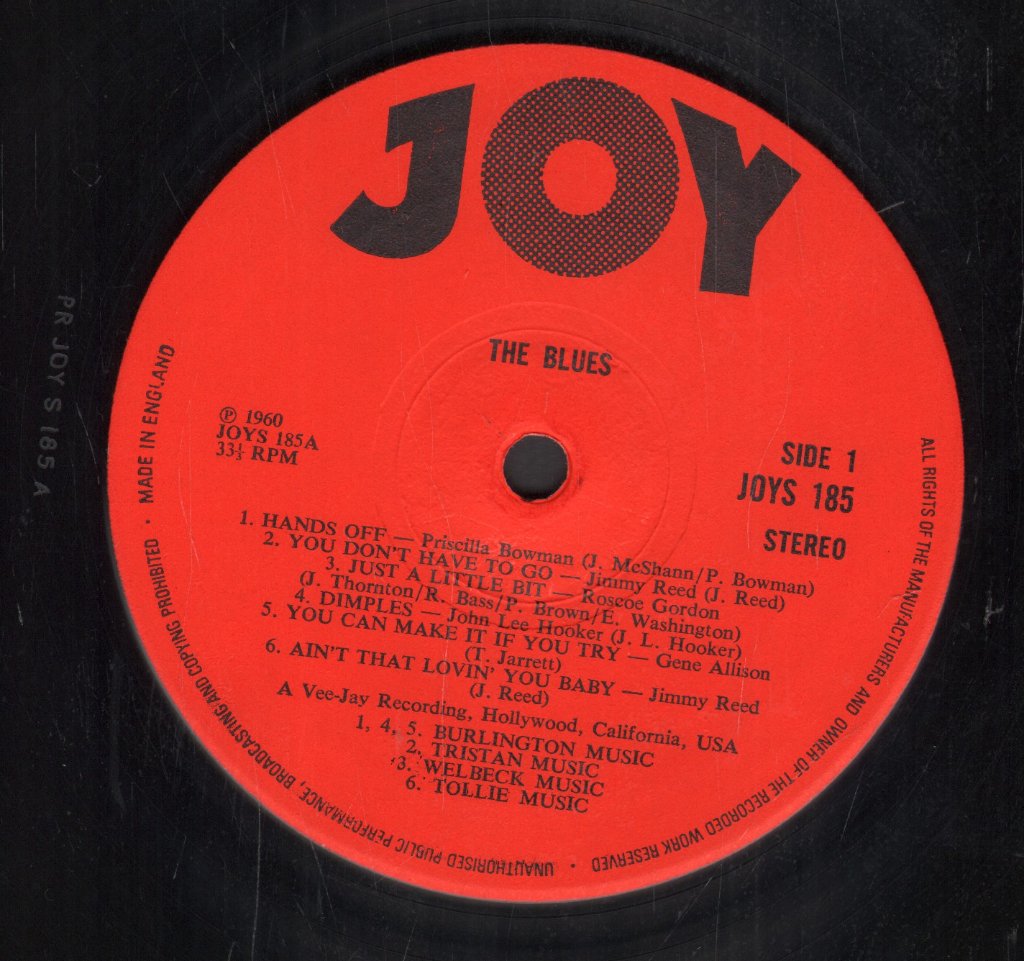 Various Artists - Blues... And More Of The Blues - Lp