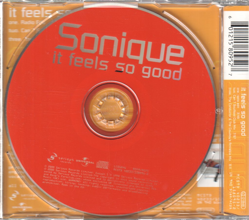 Sonique - It Feels So Good - Cd