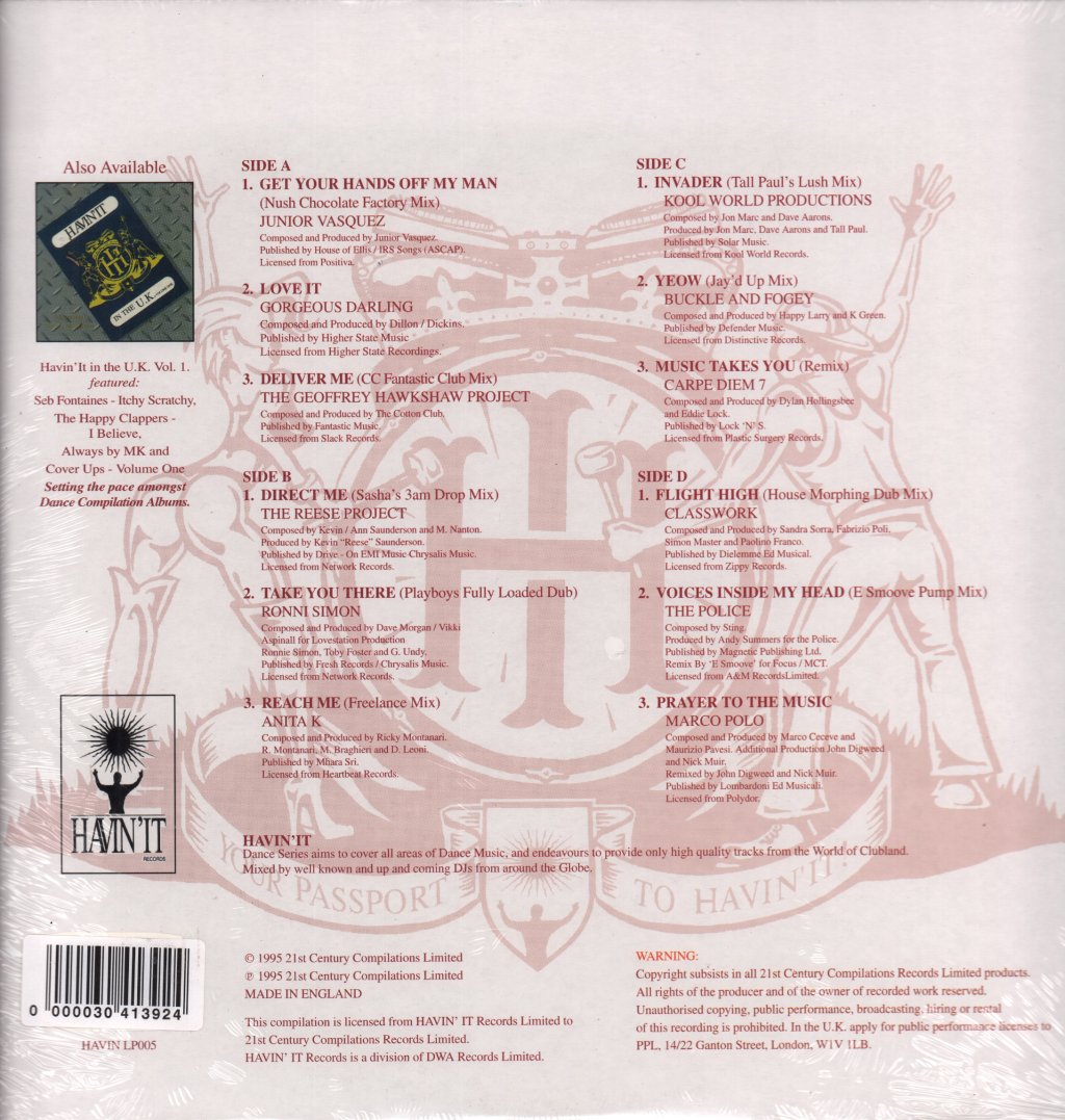 Various Artists - Havin' It In The Uk Volume Two - Double Lp