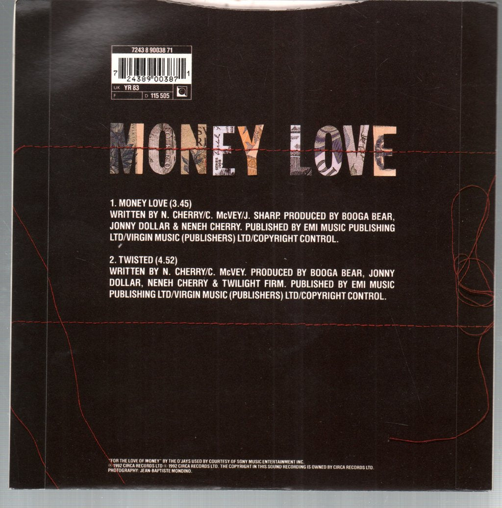 Neneh Cherry - Money Love - 7 Inch