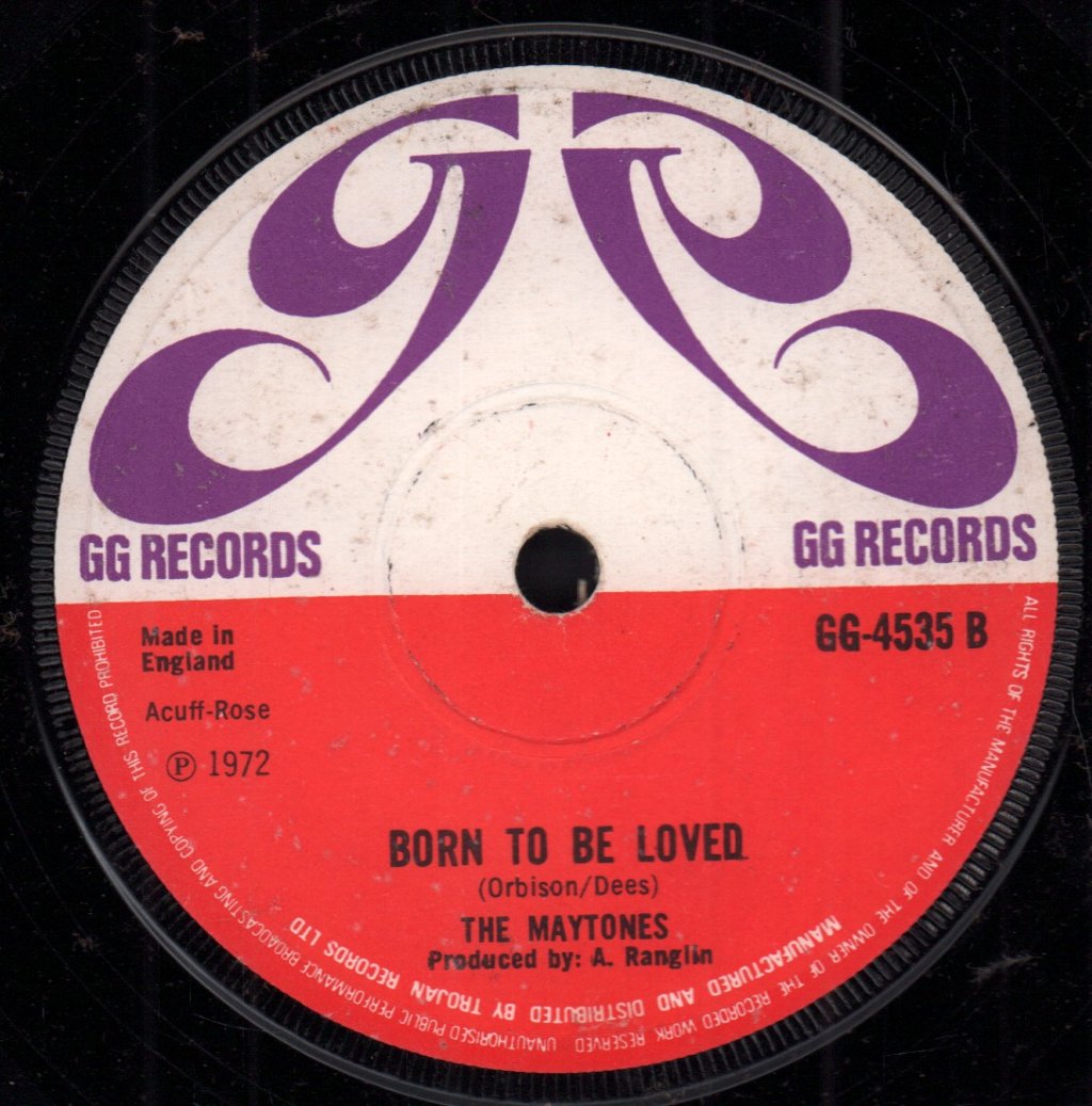 Max Romeo / Maytones - Is It Really Over? / born to be loved - 7 Inch
