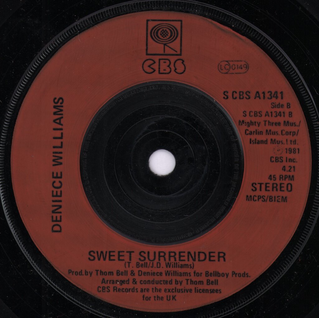 Deniece Williams - It's Your Conscience - 7 Inch