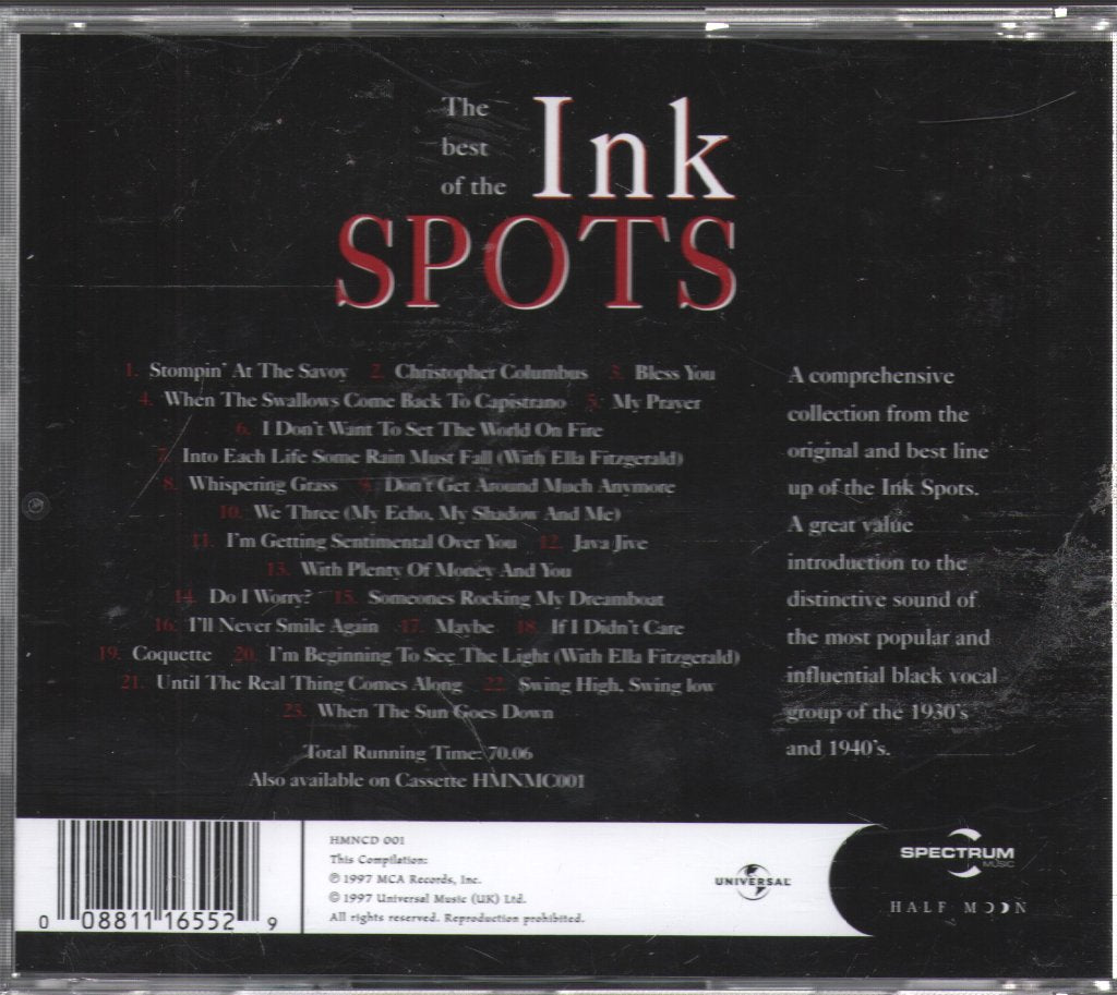 Inkspots - Best Of The Ink Spots - Cd