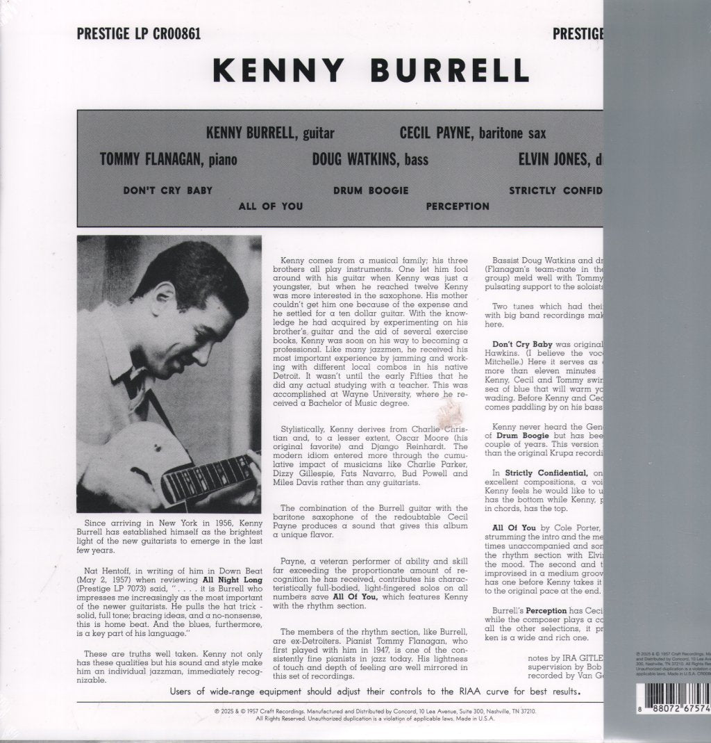 Kenny Burrell - Kenny Burrell - Lp