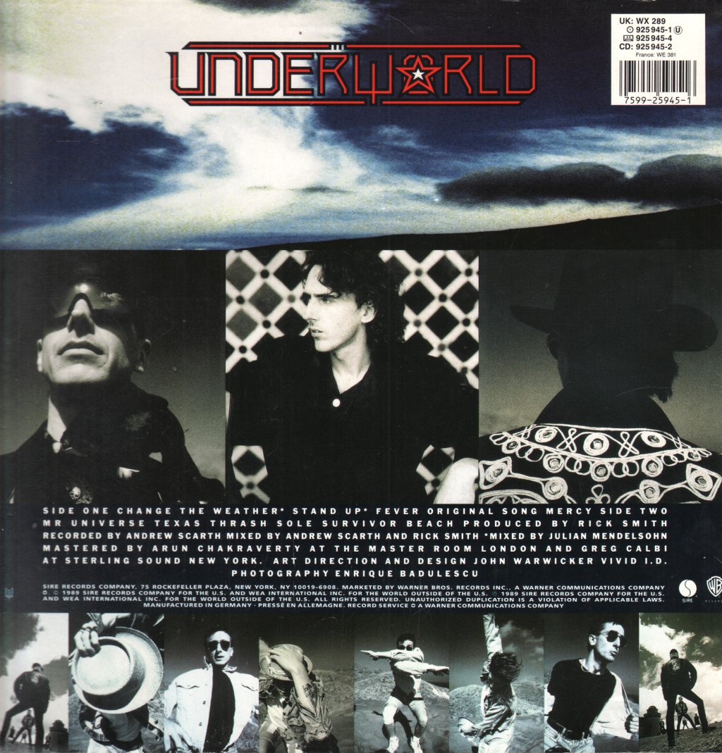 Underworld - Change The Weather - Lp