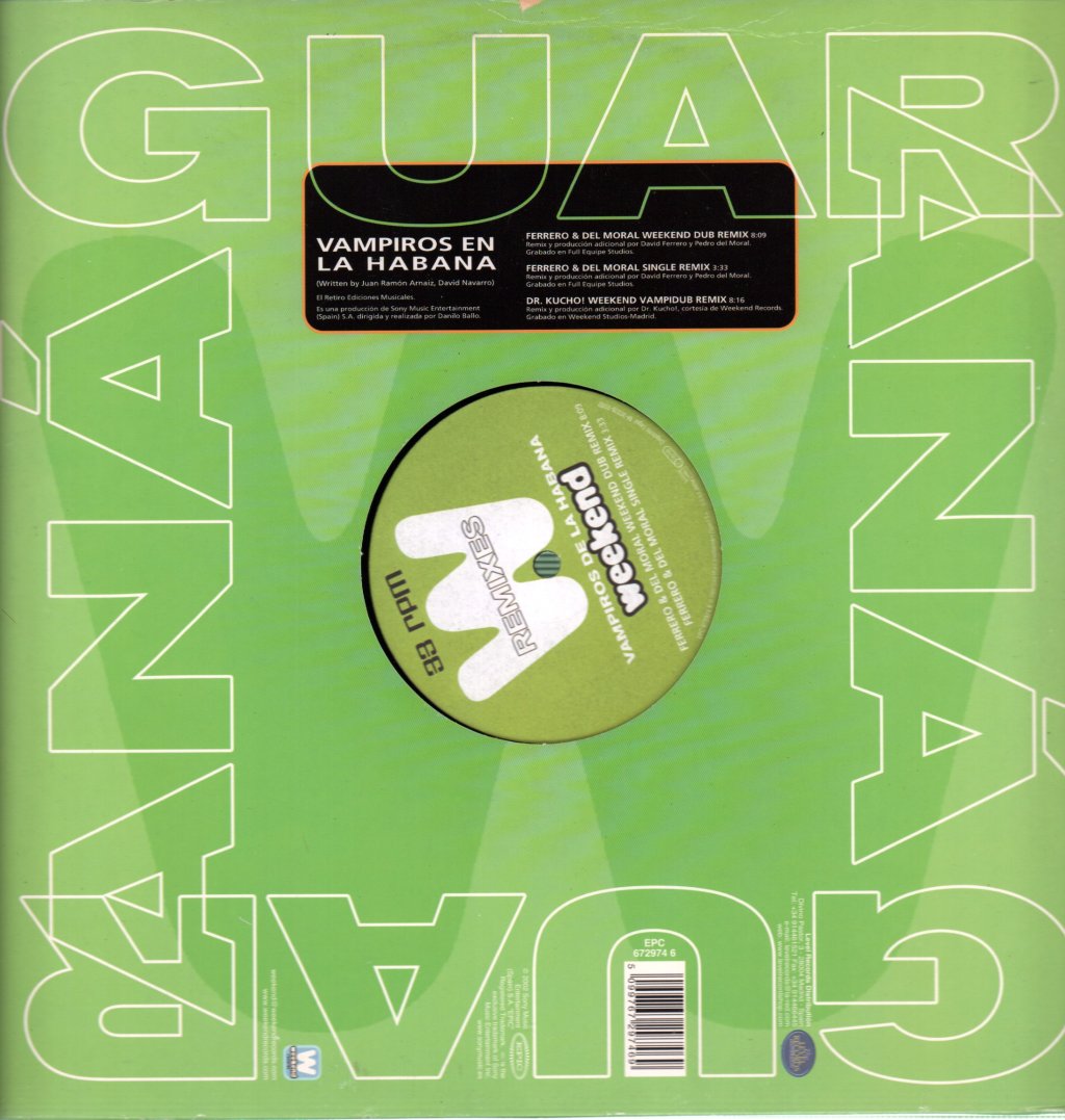 Guarana - Vampiros En La Habana - 12 Inch
